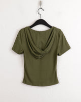 ヒッシャーY2Kスターアイレットフード半袖Tシャツ / Hisher Y2K Star Eyelet Hooded Short Sleeve T-shirt