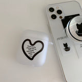 Happy Day Cat AirPods Case_Matt