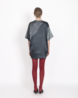 サテンオーバーサイズTシャツ / SATIN OVERSIZE T-SHIRT #HEART