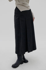 グリースプリーツスカート / Gleise pleated skirt (3color)