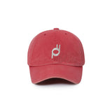 Lapin Logo Washed Cap (RED)