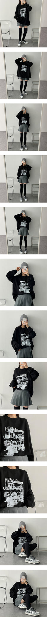 Sc ビンテージロングスリーブTシャツ / Sc Vintage Long-Sleeved T-Shirt