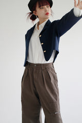 クラシックゴールドボタンジャケット/Classic Gold Button Jacket (2color)