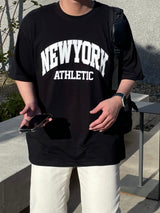 ニューヨークプリントTシャツ / [MADE]NEVERDOWHY NEWYORK PRINTING T-SHIRTS