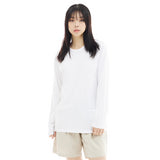 ベーシックパッチロングスリーブT/BASIC PATCH LONG-SLEEVED T-WHITE