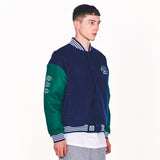 ウェア―ドピクニックバーシティジャケット/WEIRD PICNIC VARSITY JACKET (NAVY)