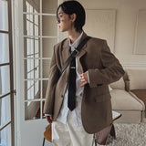 セレーナチェックブレザー / Selena check blazer (1 color)