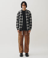 GINGHAM CHECK SHIRT (BLACK)