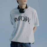 リーセントアーチロゴTシャツ / RECENT ARCH LOGO TEE SHIRT_LIGHT GREY