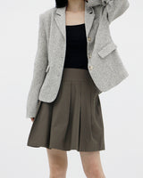 ウォーニーツイードベーシックジャケット / Warney Tweed Basic Jacket (2color)