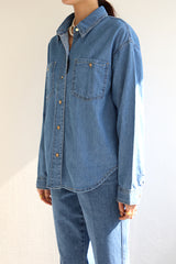 シリアルデニムBL ポケットシャツ/CEREAL DENIM BL / POCKET SHIRT