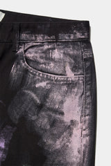 オウンベベクレヨンハンドペインティングパンツ / OWN Bebe Crayon Hand Painting Pants (2 colors)
