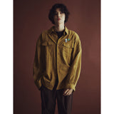 マランポケットチェックシャツ / MARANG POCKET CHECK SHIRT_MUSTARD