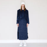 フランス スカート/Frances skirt (navy) (6647231021174)