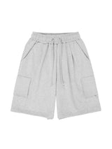 バミューダワイドカーゴパンツ / P1013 BERMUDA WIDE CARGO PANTS_GRAY