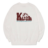 BACK POINT GRAPHIC SWEATSHIRT [WHITE]