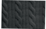 (14 Charcoal) Twisted Knitted matte AirPods Case