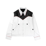 クリントウェスタンブルーベル/YM Clint Western leather Cotton Jacket (2 colors)