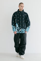 フリースパッディングジャンパー/BSR2223FWJK019 SMBR FLEECE PADDING JUMPER NAVY