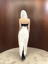 ライジングシャーリングスリットロングスカート / 931. Rising shirring slit long sk (2color)