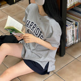 レタリングボクシーTシャツ