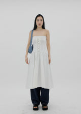 コルセットトップワンピース/Corset Top One Piece (2color)
