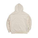 EMBロゴフーディー / EMB LOGO HOODIE cream