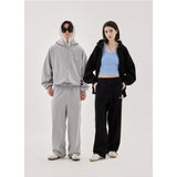 オーバーフルクロップスウェットフードジップアップ / Overful Crop Sweat Hood Zipup (2color)