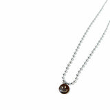 スマイルテンプラーチューブチェーンネックレス/[NIROSERENDIPITY]SMiLE TEMPERATURE CHANGE NECKLACE (6586948976758)