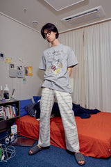 Logo pant ( CREAM / GREEN ) (6594954395766)