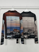 サンセットカラーシャツ / SUNSET COLLAR T-SHIRT