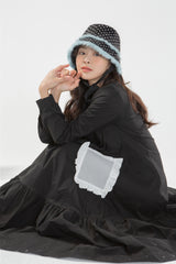 퍼 햇(블랙) / fur hat(black) (6656016318582)