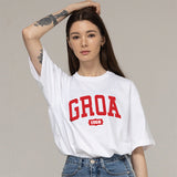 GROA アーチロゴ1968ショートスリーブTシャツ / GROA Arch Logo 1968 Short-Sleeved T-Shirt