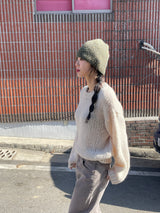 About balloon round knit 