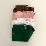 [4color] Summer Cotton Short Pants