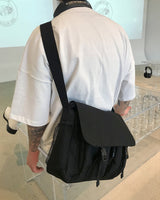 No.7939 バックルツーポケットクロスバッグ
