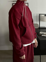 (×)メントテスハイジップアップ / Ment Tess High Zip Up (4color)