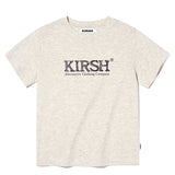ユニハンドドローイングロゴワーディングtシャツ