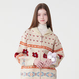 カウチンウールショールカラーカーディガン／COWICHAN WOOL SHAWL COLLAR CARDIGAN [IVORY]
