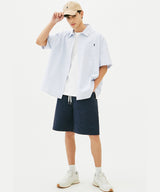CITYBOY BOAT COTTON SHORTS (NAVY) (6585519865974)