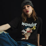 パンクエンジェルオーバーフィットTシャツ