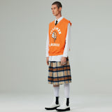 アーチプリンティングベスト/ARCH PRINTING VEST-WASHING ORANGE