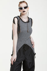リボンノースリーブトップス / RIBBON SLEEVELESS TOP