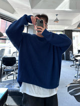 10.candy daily loosefit round knit