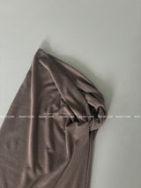 unbalanced twisted maxi long skirt