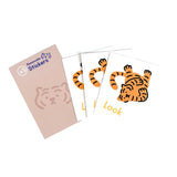 LOOK TIGER REMOVABLE STICKERS (6538524491894)