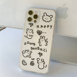Black - DDong Gangazi Phone Case 