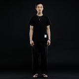 ベーシックパッチショートスリーブT/BASIC PATCH SHORT-SLEEVED T-BLACK