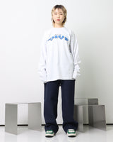 ウェーブレタリングロングスリーブ / Wave Lettering Long Sleeve_2color