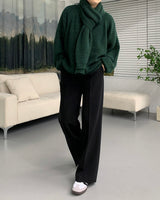 アルパカマフラーニットセット / BL Alpaca Muffler Knit Set (4 colors)